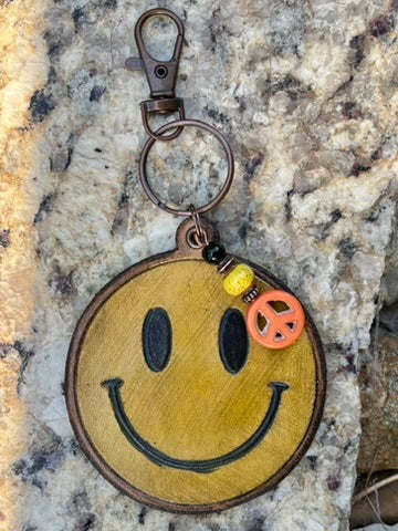 The Good Vibes Collection | Handcrafted Leather Purse & Bag Charms