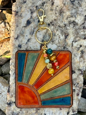 The Good Vibes Collection | Handcrafted Leather Purse & Bag Charms