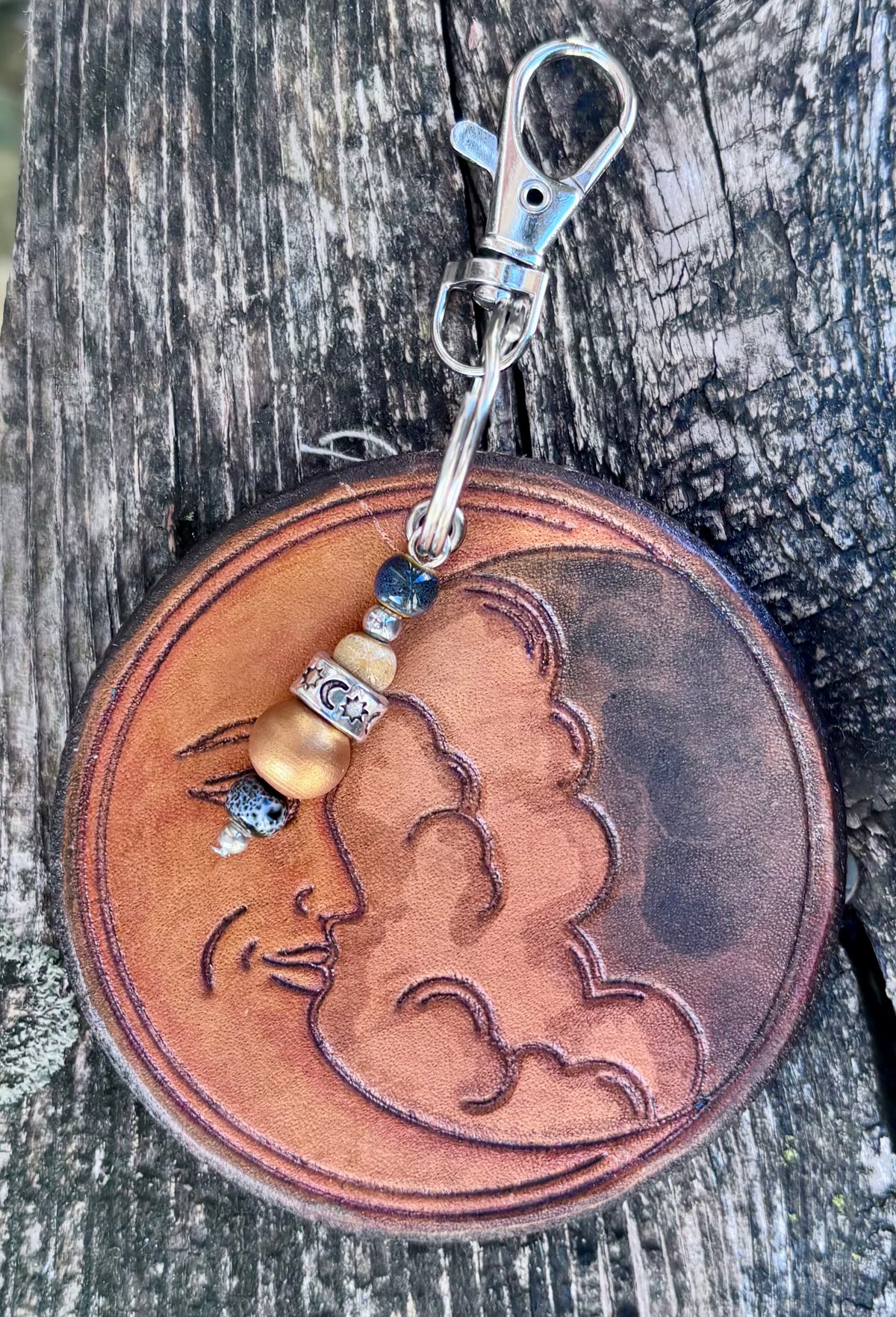 The Celestial Collection | Handcrafted Leather Purse & Bag Charms