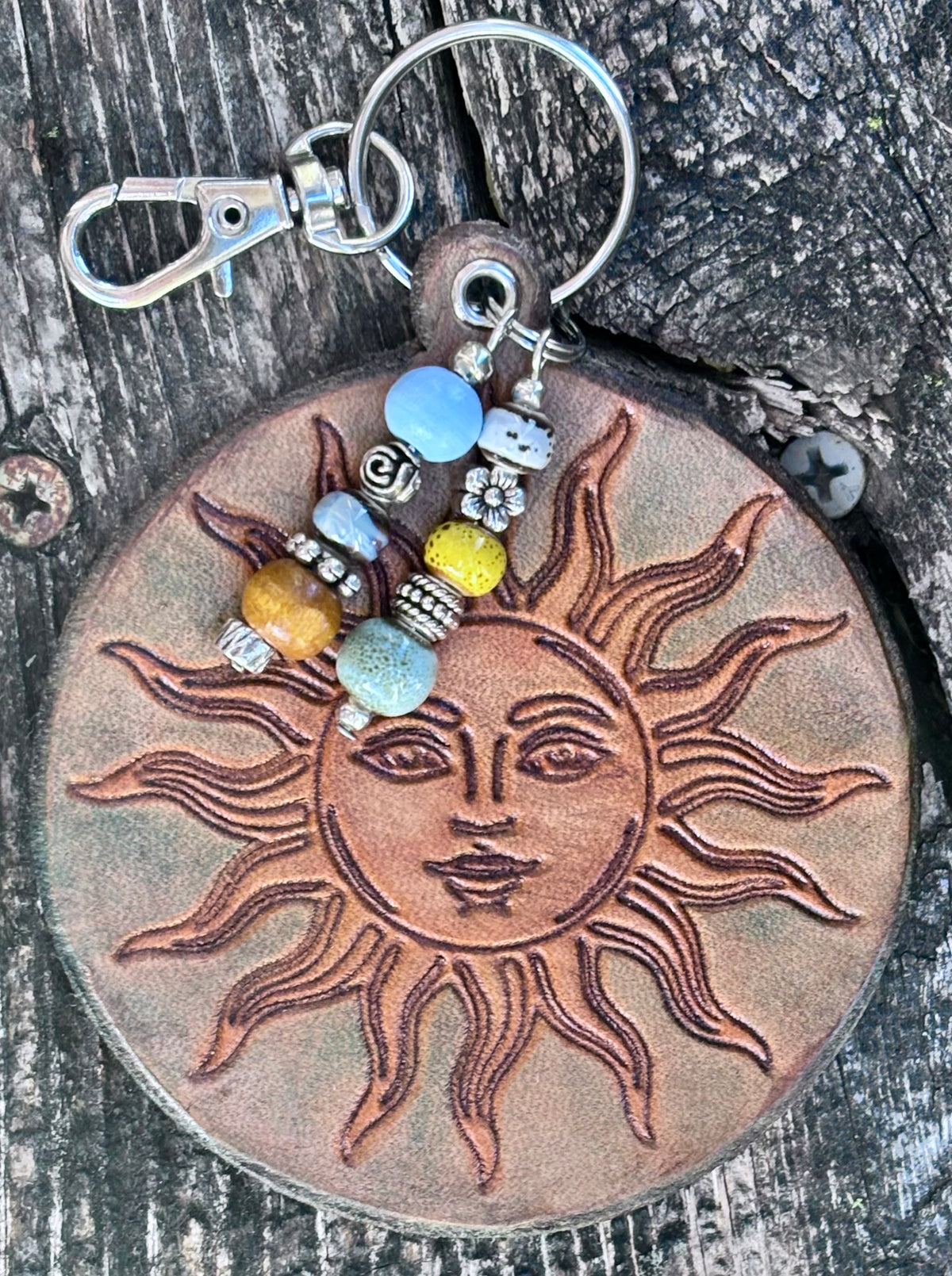 The Celestial Collection | Handcrafted Leather Purse & Bag Charms