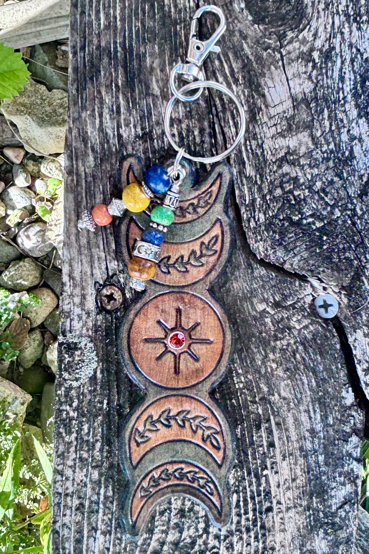 The Celestial Collection | Handcrafted Leather Purse & Bag Charms