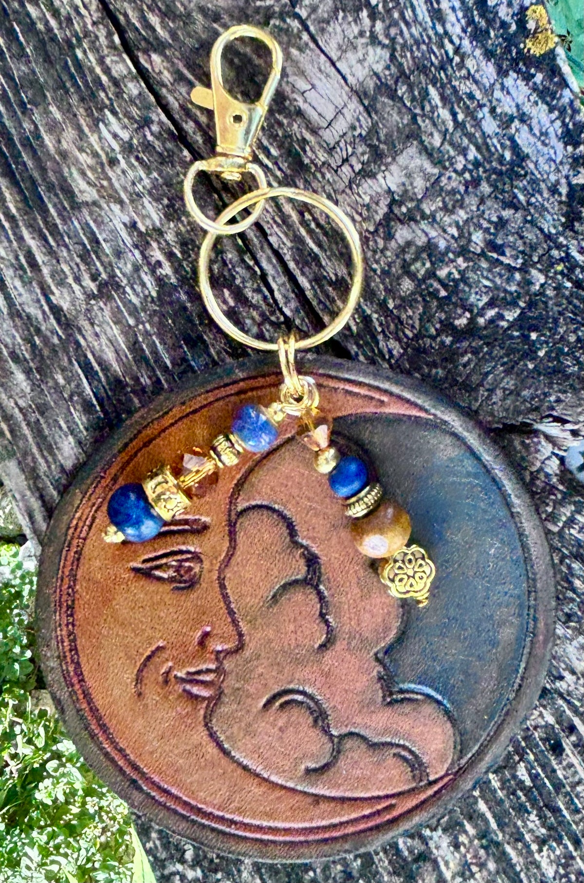 The Celestial Collection | Handcrafted Leather Purse & Bag Charms