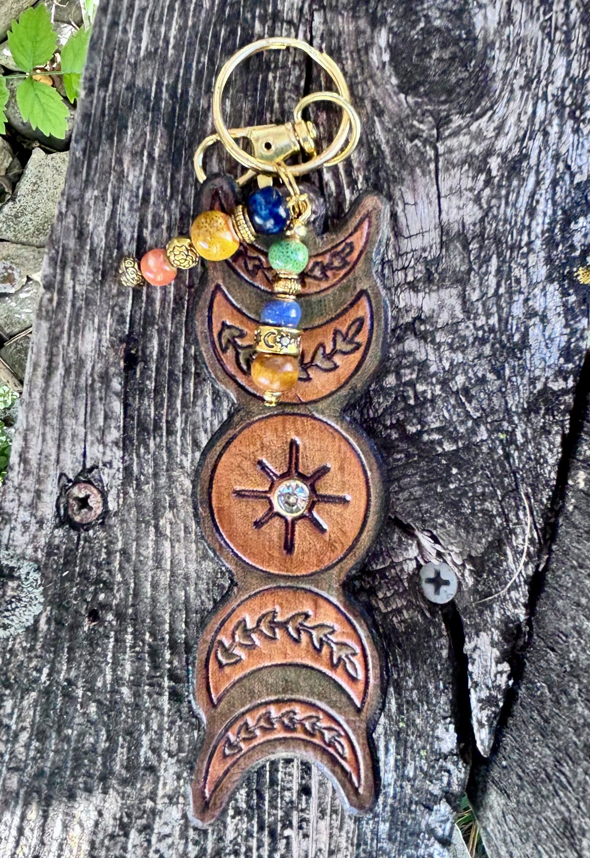 The Celestial Collection | Handcrafted Leather Purse & Bag Charms