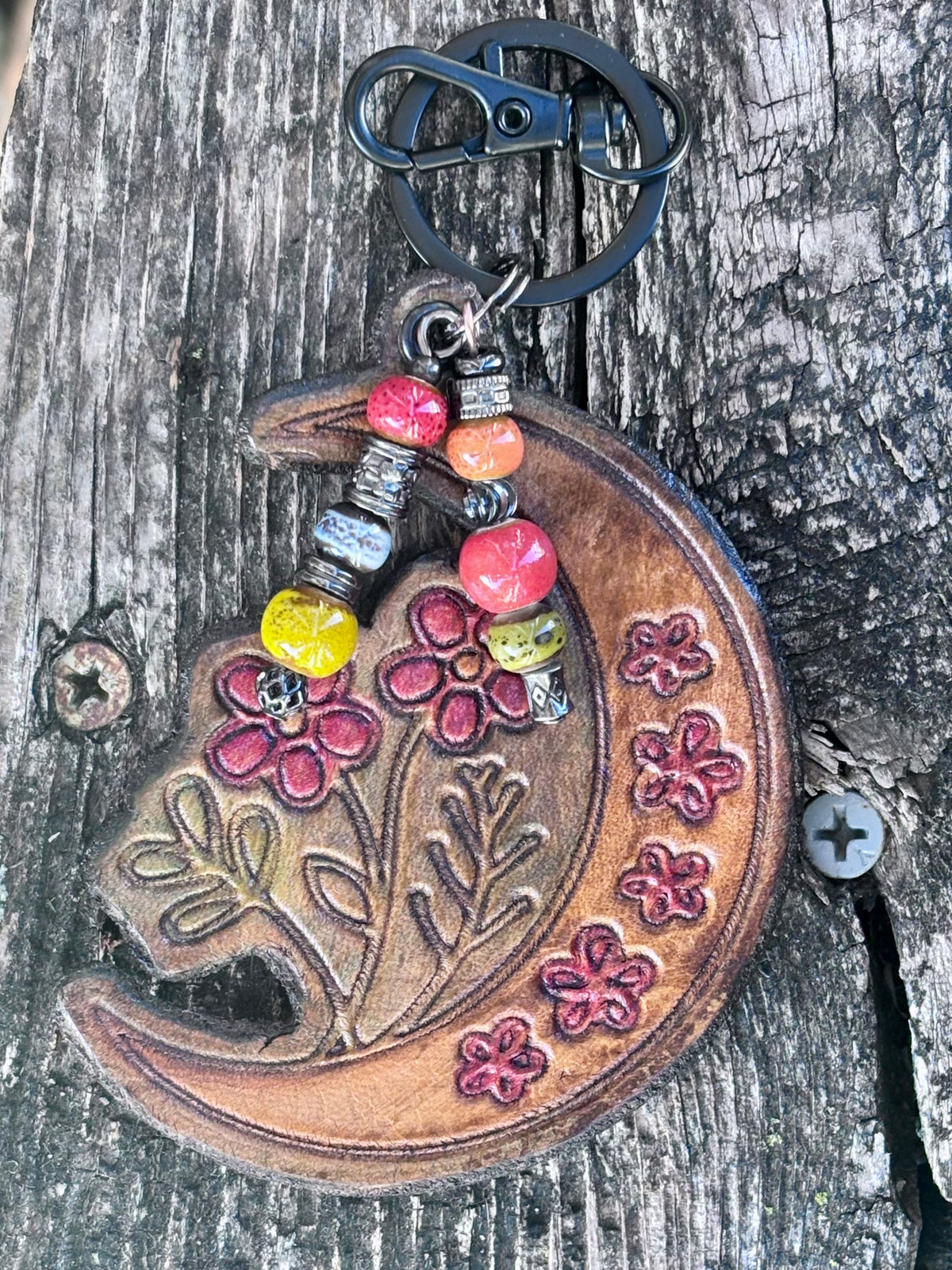 The Celestial Collection | Handcrafted Leather Purse & Bag Charms