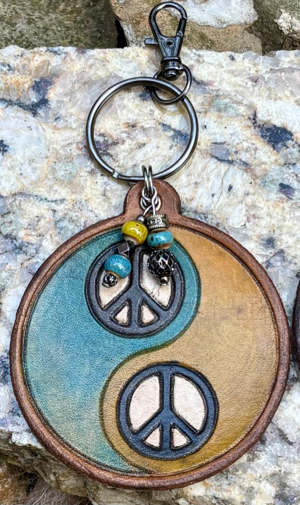 The Yin Yang Collection | Handcrafted Leather Purse & Bag Charms